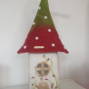 Filzlampe, Kinderzimmer Lampe, Schlafzimmer Lampe