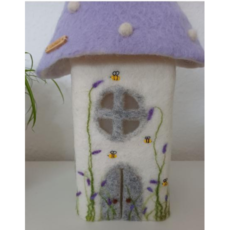 Filzlampe, Kinderzimmer Lampe, Schlafzimmer Lampe