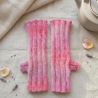 Handstulpen aus  Schurwolle, Mohair, Polyacryl