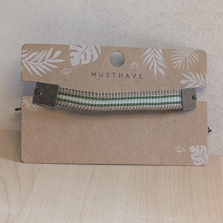 Personalisiertes Perlenarmband gewebt | Farbweltenarmband