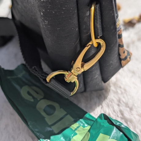 Seite an Seite- individuelle Doppel-Gassitasche