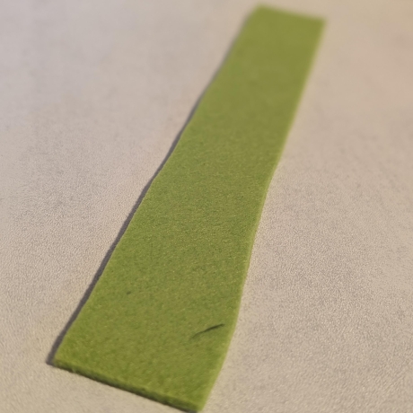 personalisierter Filz-Schlüsselanhänger klein