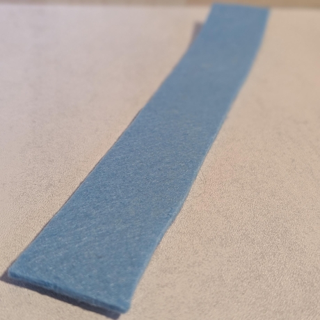 personalisierter Filz-Schlüsselanhänger klein