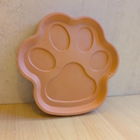 Pfotenteller aus Gießmasse