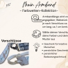 Personalisiertes Perlenarmband gewebt | Farbweltenarmband