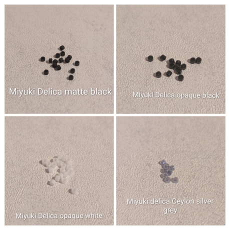 personalisierter Morsecode-Ring Peyote schmal