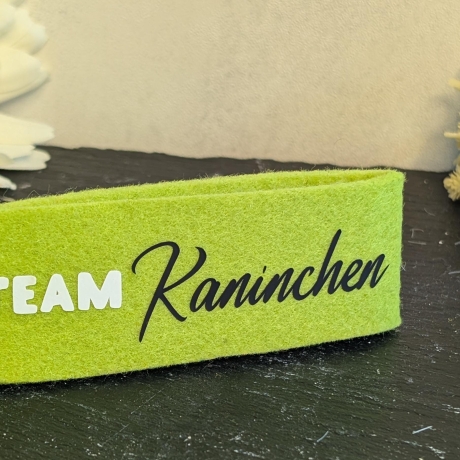 Filz Begleiter Tiere | Teamname | Farbe wählbar