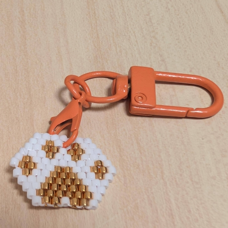 Individueller Pfotenanhänger als Schlüsselanhänger