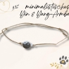 Yin Yang Armband – verstellbares Armband | Freundschaftsarmband