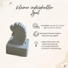 Igel handgegossen – „Igel dich nicht ein“ Geschenk, Wunschfarbe