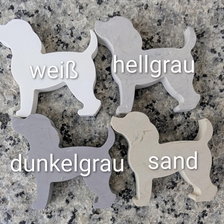 individueller Hunde- oder Pfoten-Kerzenhalter