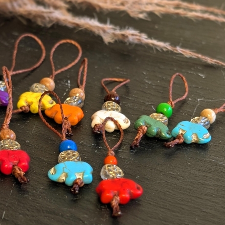 Glücksbringer Elefant Anhänger 