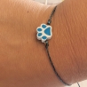 Pfoten Armband – verstellbares Armband mit Pfotenperle