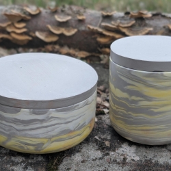 Deko-Dosen mit Deckel - individualisierbar mit Wunschfarben