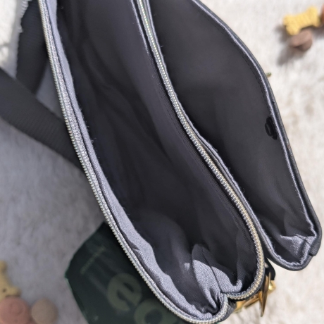 Seite an Seite- individuelle Doppel-Gassitasche