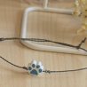 Pfoten Armband – verstellbares Armband mit Pfotenperle