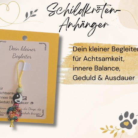 Schildkröte Anhänger Symbolik | Glücksbringer Anhänger
