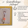 Schmetterling Glücksbringer | Anhänger mit Schmetterling & Rose