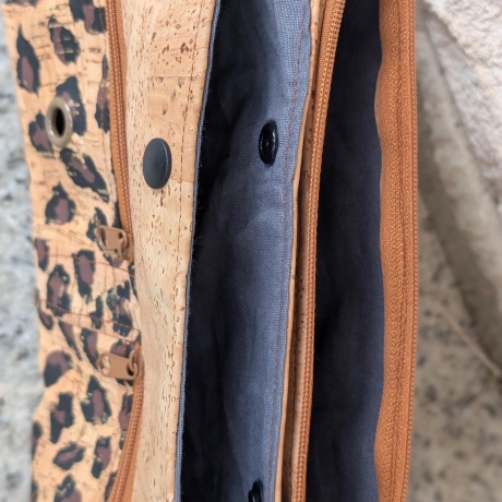 Seite an Seite- individuelle Doppel-Gassitasche