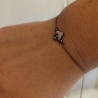 Jaspis Glücksklee Armband – Glücksbringer Symbol Armband