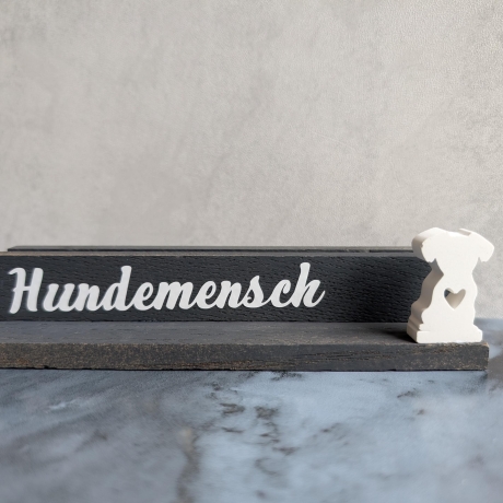 Fotoständer aus Holzklötzchen - individualisierbar