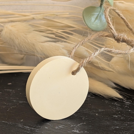 Danke-Anhänger | handgegossen und veredelt