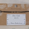 Morsecode Armband PFOTE | Hundeliebhaber Geschenk Pfote Armband