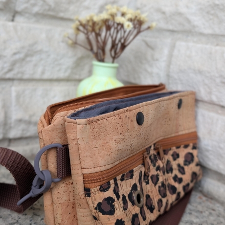 Seite an Seite- individuelle Doppel-Gassitasche