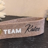 Schlüsselanhänger Team Katze personalisiert