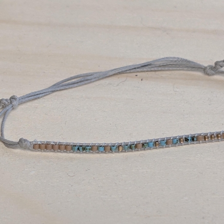 Morsecode Armband SELFLOVE | Handgemachtes Perlenarmband