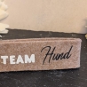 Schlüsselanhänger Team Hund personalisiert