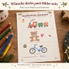 Weihnachts-Wunschzettel für Kinder | Weihnachtsbrief & Countdown