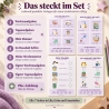 Aufgabenplan Kinder | 7 Seiten PDF | Grün & Lila