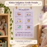 Aufgabenplan Kinder | 7 Seiten PDF | Grün & Lila