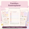 Essensplaner Familie PDF | Wochenplan & Einkaufsliste