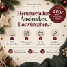 Weihnachts-Wunschzettel für Kinder | Weihnachtsbrief & Countdown