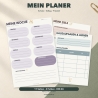 Schulplaner für Jugendliche | 4 Farben | DIN A5 PDF