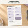 Schulplaner für Jugendliche | 4 Farben | DIN A5 PDF