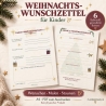 Weihnachts-Wunschzettel für Kinder | Weihnachtsbrief & Countdown