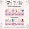 Routinekarten Kinder | Morgen- & Abendroutine | PDF-Set