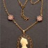 Dia de los Muertos Amulett – Halskette Medaillon Kamee handmade