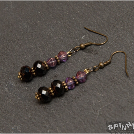 Neo-Victorian Ohrhänger – Gothic Ohrschmuck Romantik handmade
