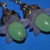 Blüten Ohrhänger - Blütenkelche Ohrringe Naturliebhaber handmade