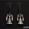 Angel of Grief Earrings - filigran, Fantasy, Engel,, handmade
