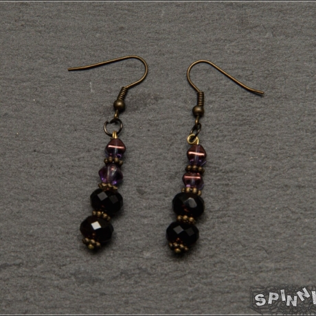 Neo-Victorian Ohrhänger – Gothic Ohrschmuck Romantik handmade