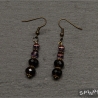 Neo-Victorian Ohrhänger – Gothic Ohrschmuck Romantik handmade