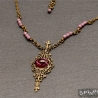 Neo-Victorian Amulett Halskette Medaillon Halsschmuck handmade