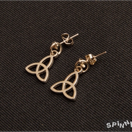 Celtic Ohrringe - Ohrstecker keltischer Knoten Heiden handmade