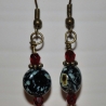 Neo-Victorian Ohrhänger Ohrringe Vintage Ethno Boho handmade