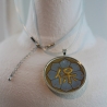 Elegante Feng Shui Glücksbringer Halskette mit Schutz Symbol